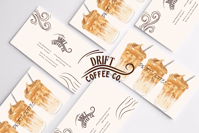 Drift Business Card and Logo