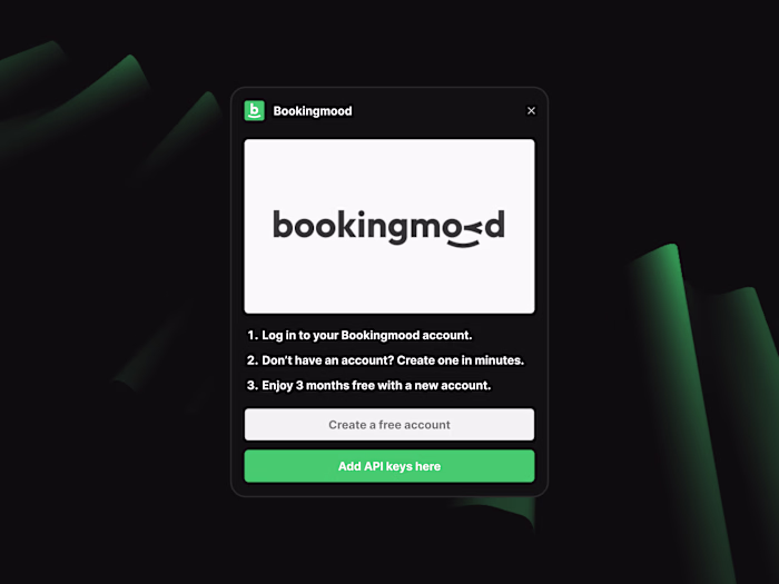 Bookingmood — Framer Plugin