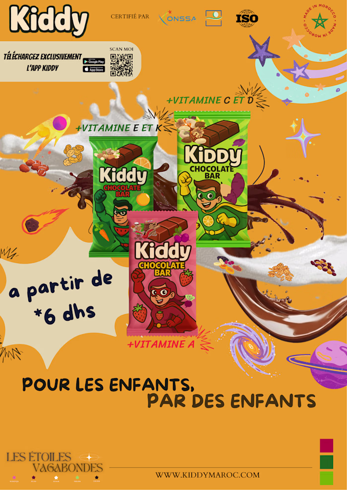 KIDDY chocolat for kids brand project
