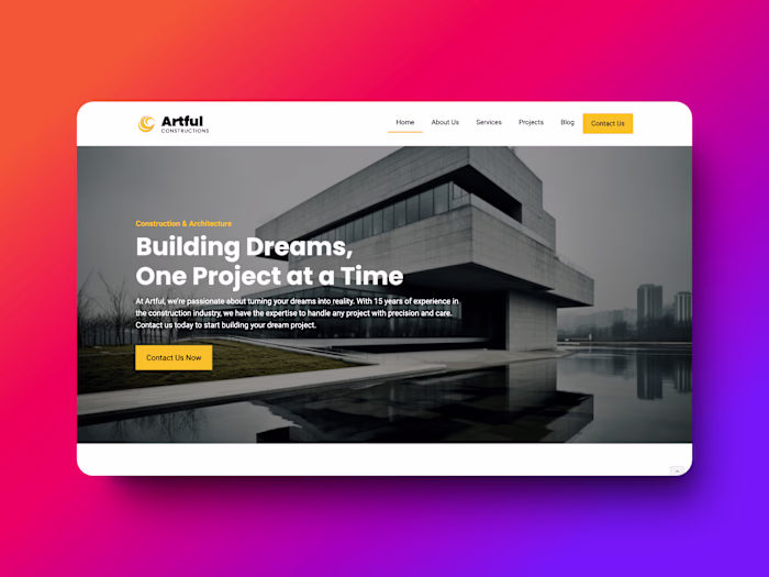 DreamBuilders webflow website
