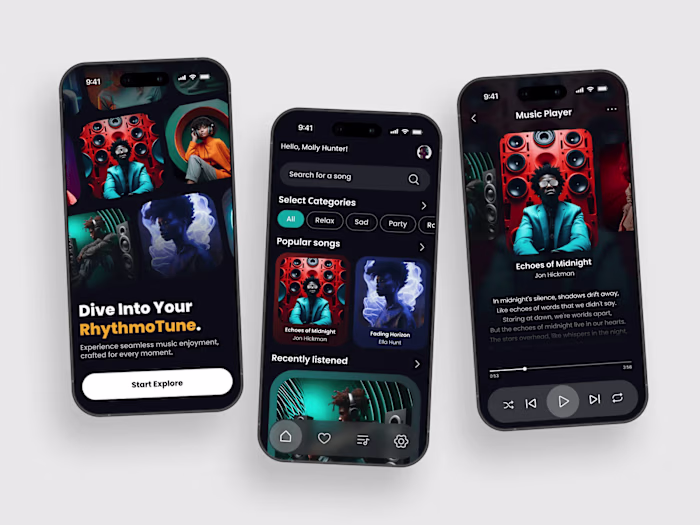 RhythmoTune – Your Ultimate Music Experience, Reimagined