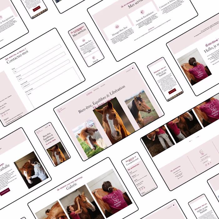 NH Massage One-Page Website Design