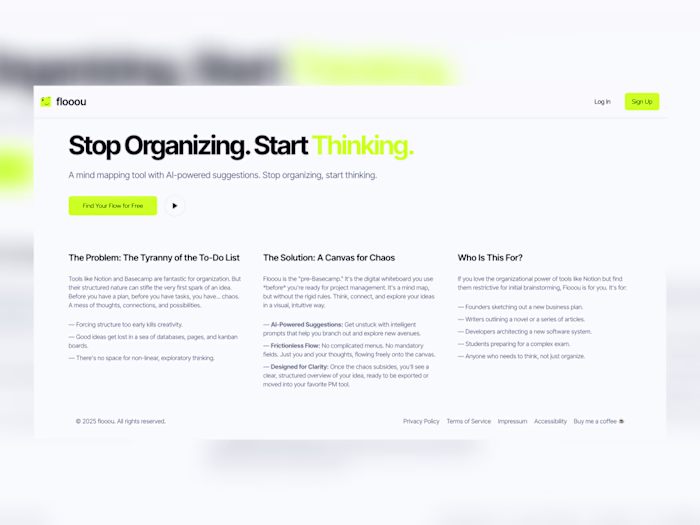 This is flooou — my AI-powered mind mapping tool that I orig...