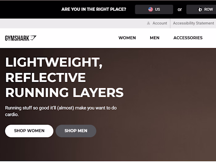 Gymshark Shopify Store Revamp