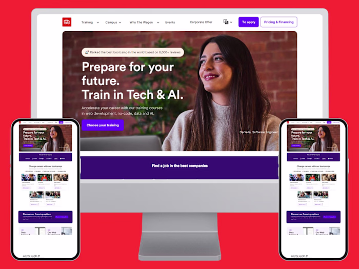 Designed a high converting course