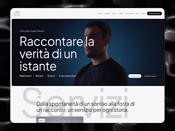 Photographer Portfolio Digital Ecosystem