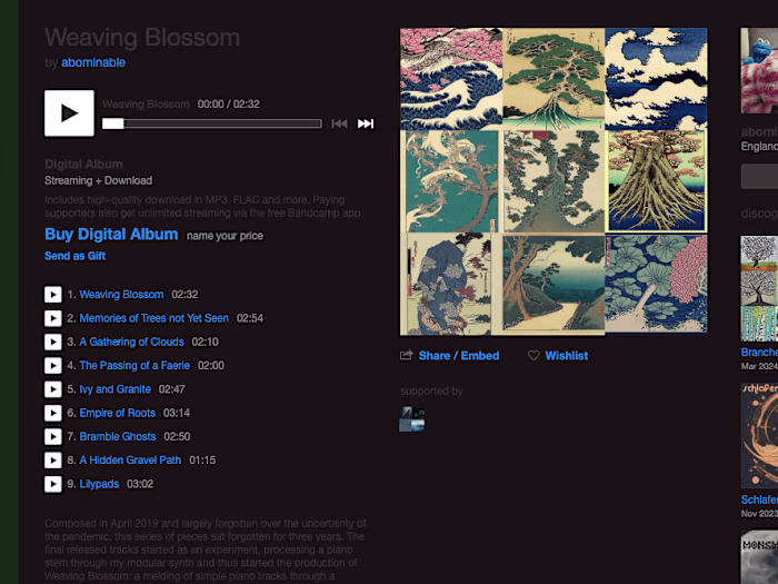 Weaving Blossom by abominable