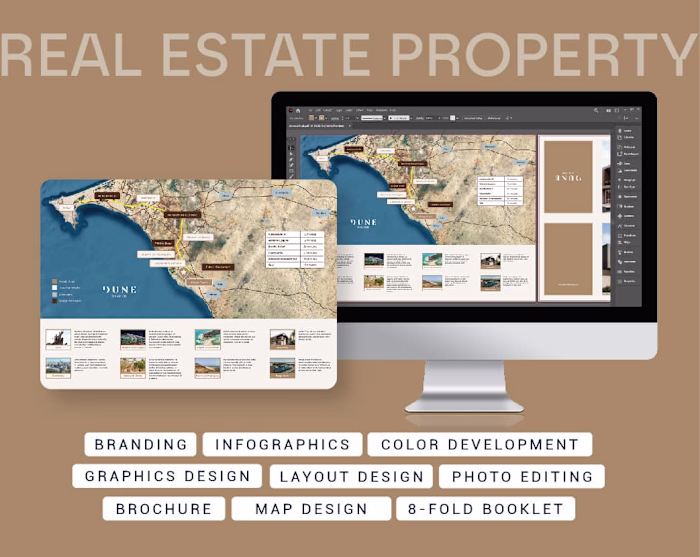 Branded Brochure Design for a Luxury Real Estate Property