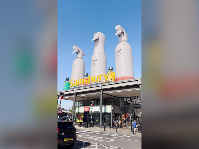 CGI Animation for NeatClean Product Launch at Sainsbury's