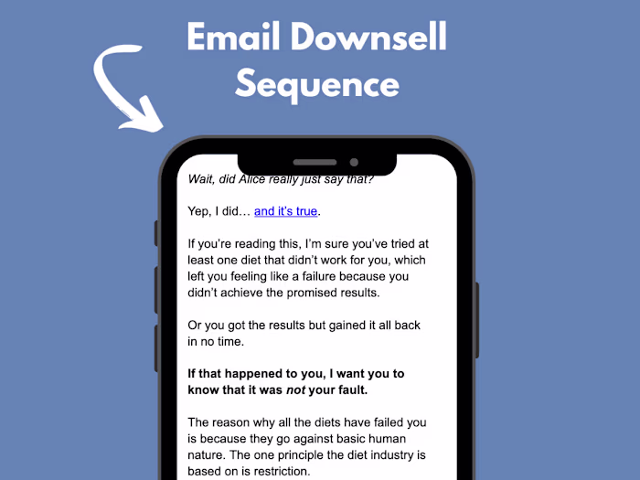 Email Copy | Weight Loss