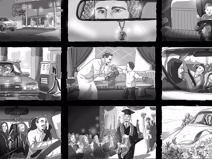 40 yrs Timelapse Storyboard