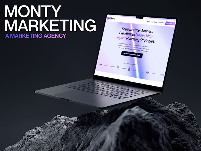 Monty Marketing Website Development