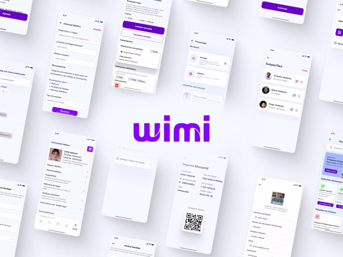 WIMI: Appointments & Health tracker app