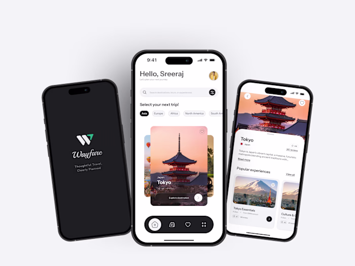 Wayfare is a travel planning