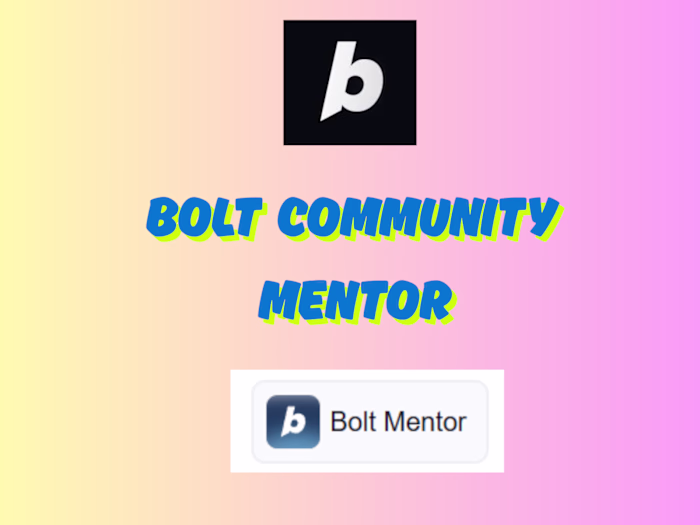 Bolt Mentor Program