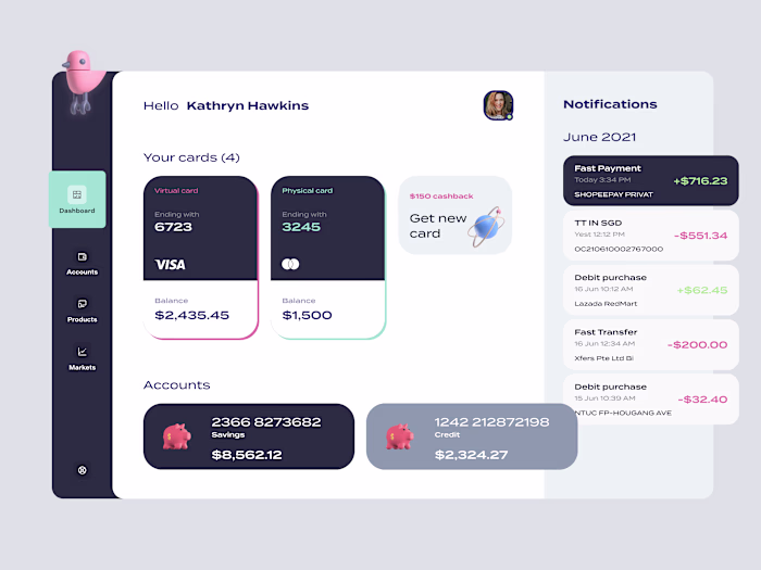 Financial Institution App