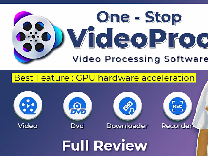 VideoProc - All-in-one video processing software