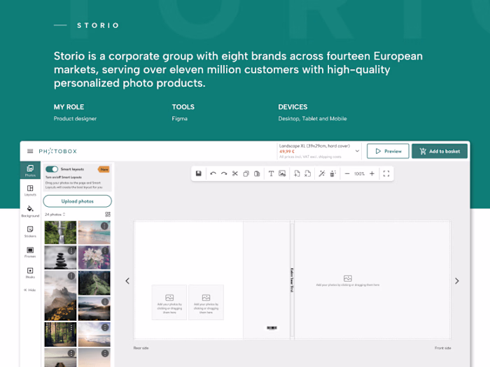 Modernise the current editor by focusing on UI improvements