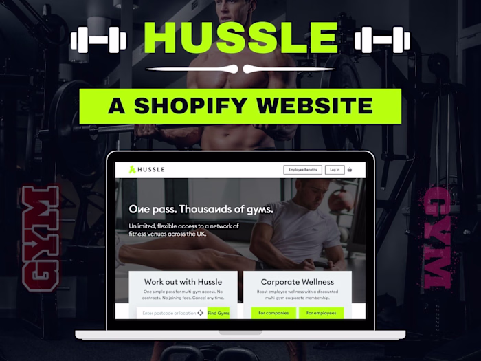 Hussle | Shopify Website