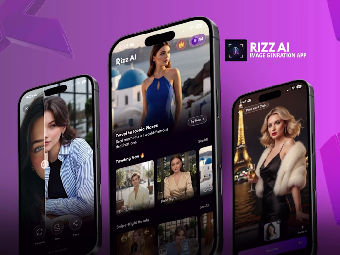 Rizz AI:  Image Generation App Development