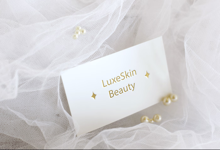 LuxeSkin Beauty Logo/Mockup
