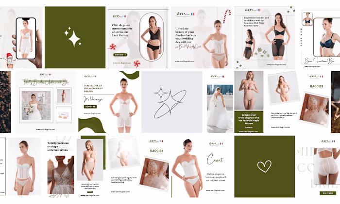 EM Lingerie - Social Media Management