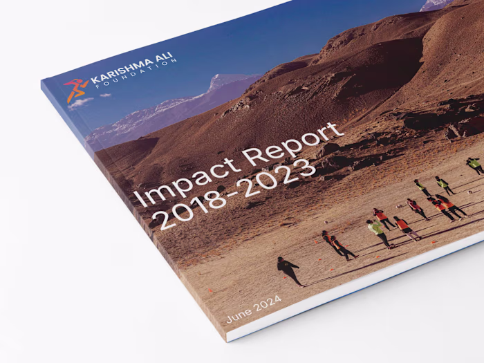 Impact report for Karishma Ali Foundation