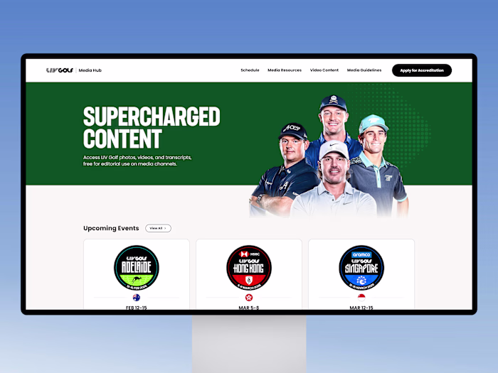 Website Redesign & Migration for a Global Sports League