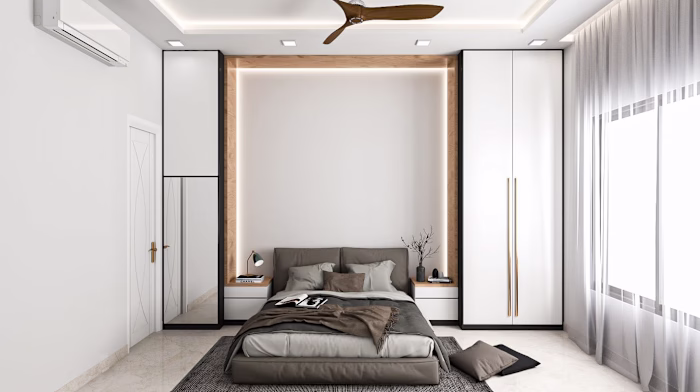 Thoughtful and Low-Cost Bedroom Design