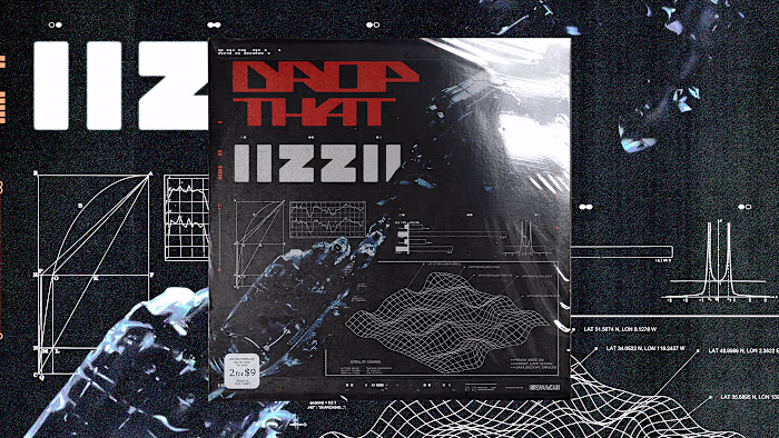 DROP THAT - IIZZII ALBUM COVER DESIGN