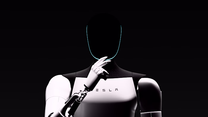 Tesla Optimus Robot 3D Stills,