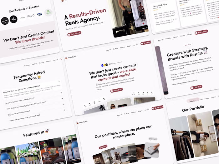 Reels by ML Framer Design & Development