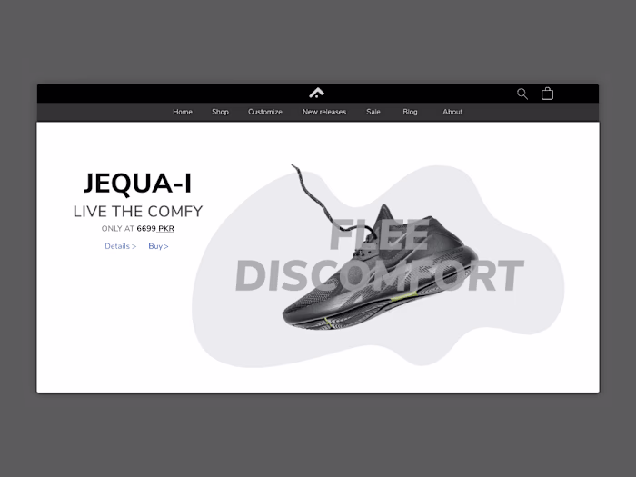 Website Design | Shoe Company