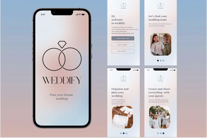 Mobile app design and branding