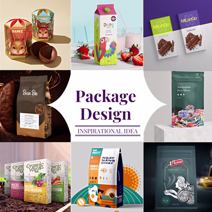 Product Packaging Design & Redesign Label Design