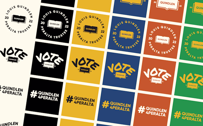 Louis Quindlen: Campaign and Web Design: