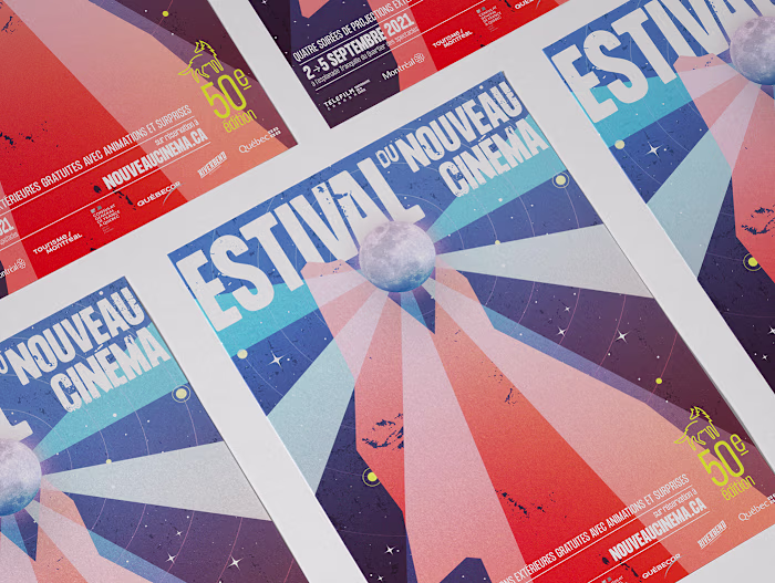 Estival du Nouveau cinéma 2021 on Behance