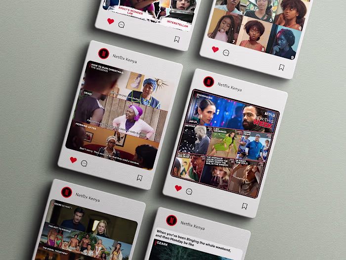 Social Media Content - Netflix Kenya :: Behance