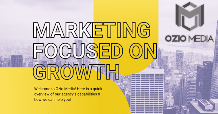 Ozio Media Pitch Deck