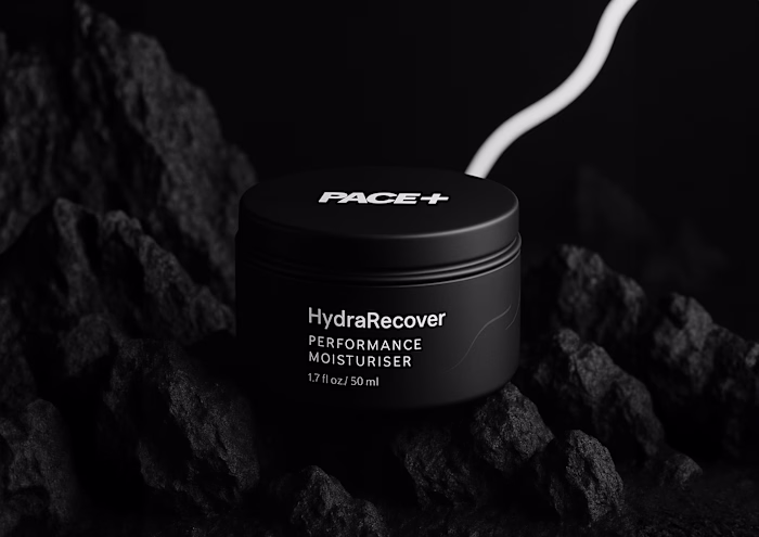 PACE+ Skincare Branding and Packaging Design