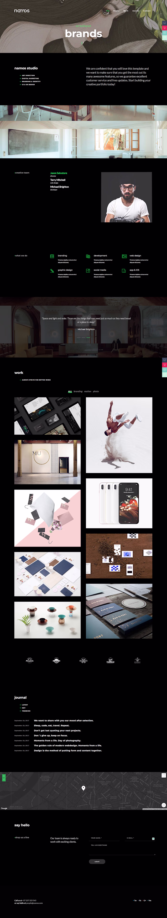 Wordpress Studio Agency Website