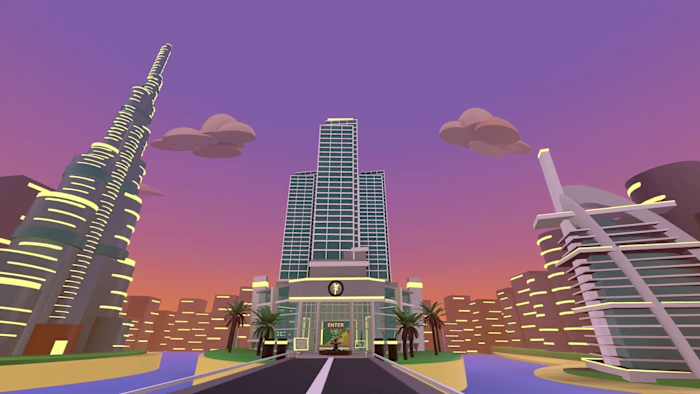 Networking Center in Dubai in VR - Horizon Worlds