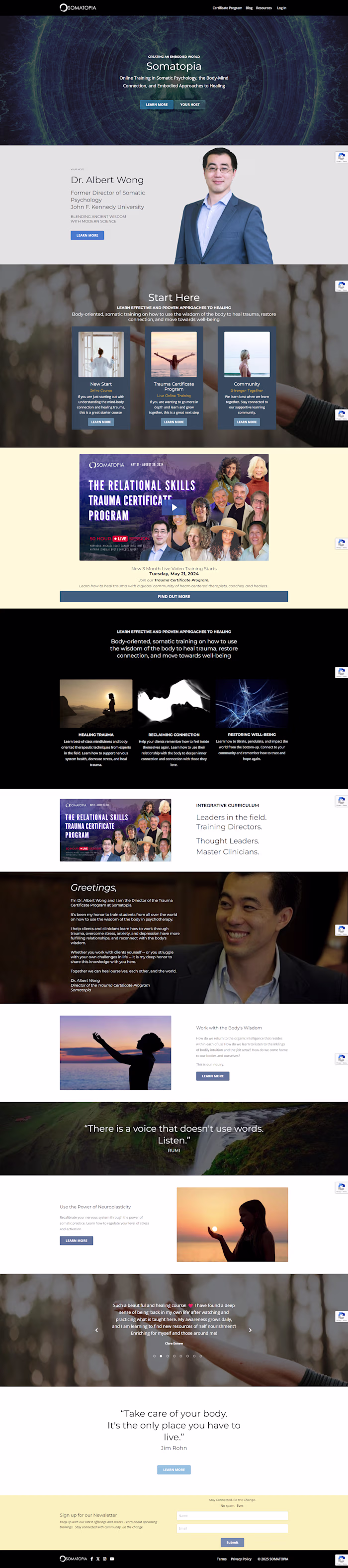 Online Training in Somatic Psychology, Embodiment, and Healing …