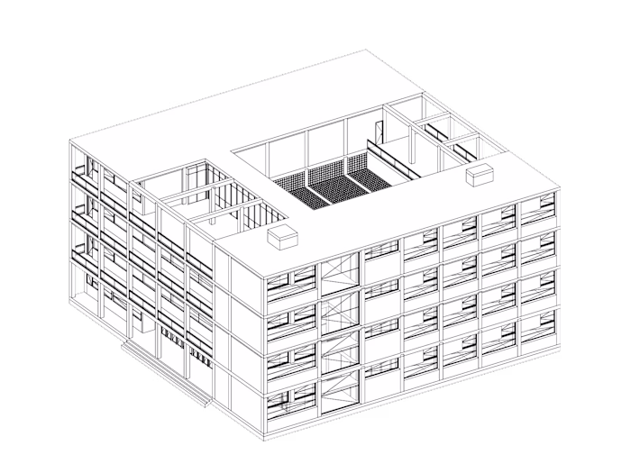 Casa Del Fascio-Graphical Analysis