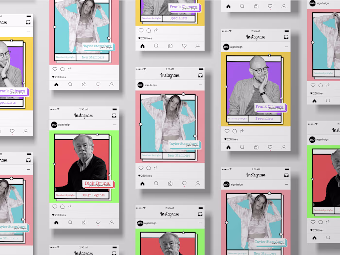 AIGA Social Media Campaign