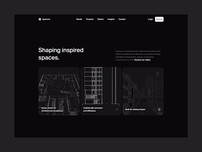 Value proposition for Architecture firm. Design work still v...