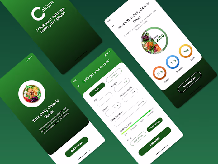 Smart Calorie Calculator App 🔥🍏