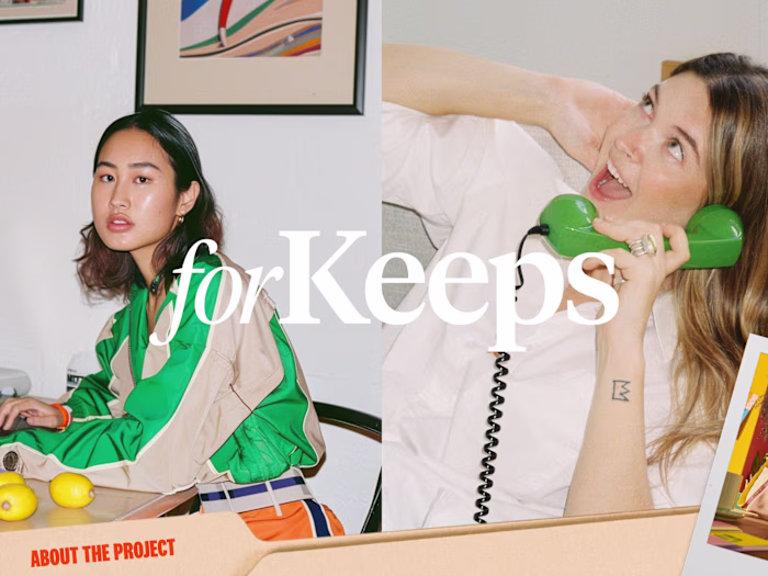 ForKeeps Brand Strategy, Messaging & Naming