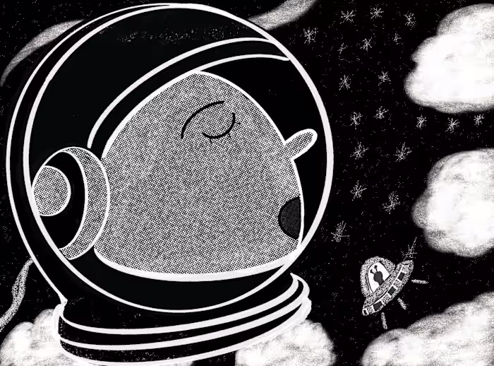 Ebenezer Somado - Be absent-minded | Illustration