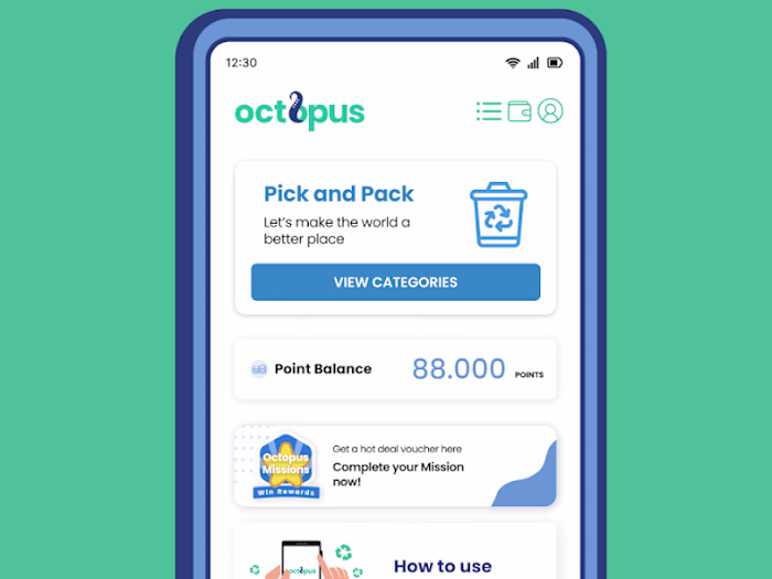 Octopus Indonesia Apps, 150k+ users